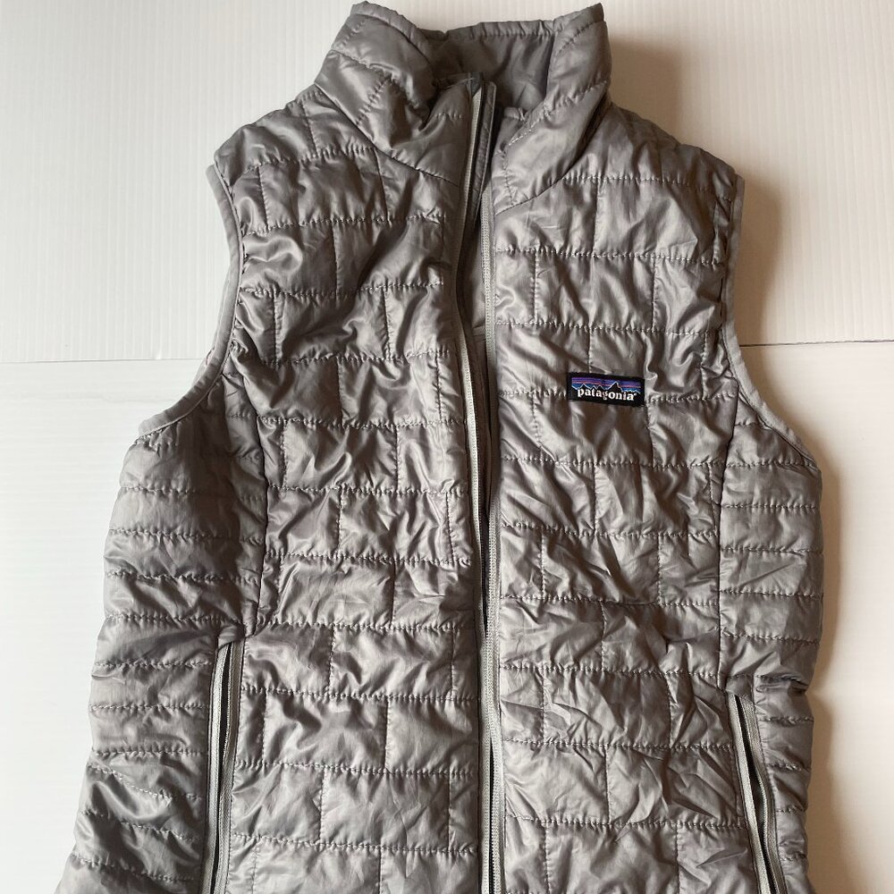 Patagonia Grey Down Vest